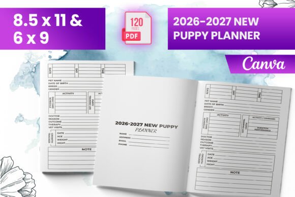 2026-2027 New Puppy Planner KDP: A Practical Guide for New Pet Owners