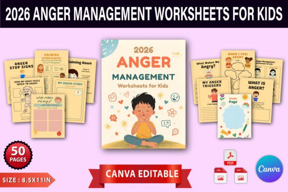 2026 Anger Management Worksheets for Kids: A Modern Approach to Emotional Intelligence