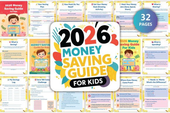 2026 Money Saving Guide for Kids: A Fun and Educational Tool for Young Financial Literacy