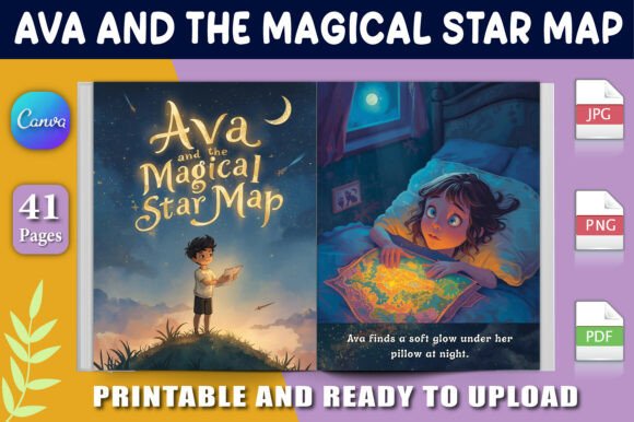 Ava and the Magical Star Map Story Book: A Journey of Imagination and Adventure