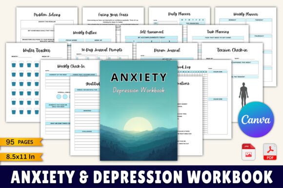 Find Calm, Clarity, and Emotional Balance with the Anxiety Depression Workbook