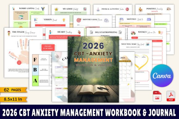 Find Calm in 2026 with the CBT Anxiety Management Workbook