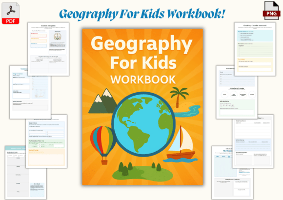 Geography for Kids Workbook: A Fun and Educational Tool for Young Explorers