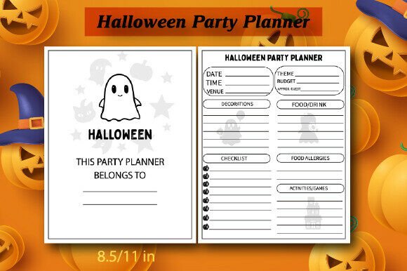 Halloween Party Planner