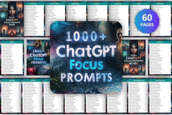 Maximizing Productivity and Creativity with the 1000 ChatGPT Focus Prompts Book