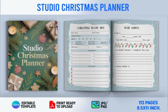 Studio Christmas Planner: A Comprehensive Tool for Organized Holiday Joy